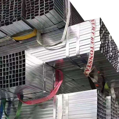 15*15-100*100 Tubo de acero galvanizado cuadrado y rectangular para estructuras de construcción con rendimiento