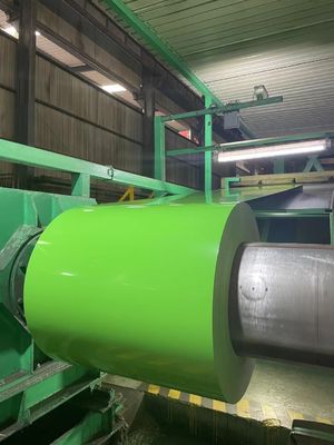 PPGI/PPGL bobina de acero prepintada con revestimiento por color de chapa/placa/banda/rollo de acero RAL longitud de acero según las necesidades del cliente