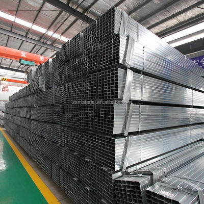 Tubos de acero galvanizados cuadrados proveedores para tubos EMT 1x1 pulgadas Tubos de acero galvanizados cuadrados 14 medidores 2x2 Tubos de acero galvanizados cuadrados