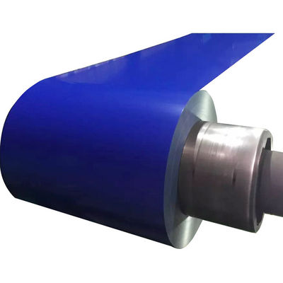 600-1250 mm de ancho PPGI personalizado de color revestido de acero bobina 0,4 mm Prepintado de acero galvanizado bobina PPGI con Z30-Z40 de recubrimiento