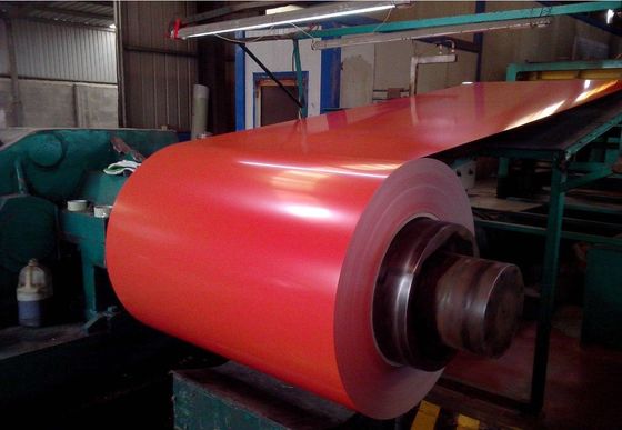 Ancho 600-1500MM ID de bobina 508mm 0.4mm DX51D PPGI Bobina de acero de color personalizado Bobina de acero prepintada Bobina de acero PPGI