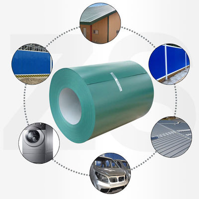 Prepintado bobina de acero galvanizado Ral9016 Ral9003 Ral9010 Completo duro para materiales de construcción Alta dureza