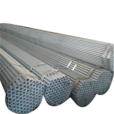 Tubo de acero galvanizado de 4 mm de espesor A53 para el uso en forma redonda y en el horario 10