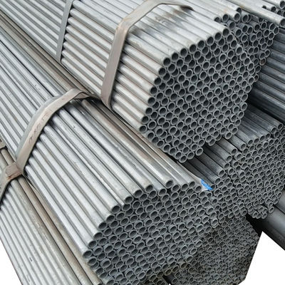 Tubo de acero galvanizado de 4 mm de espesor A53 para el uso en forma redonda y en el horario 10