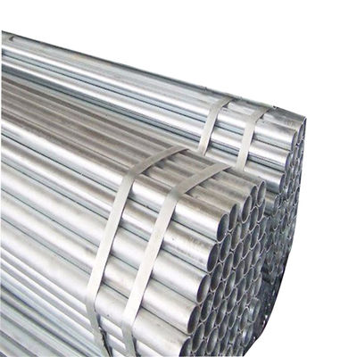 Tubo de acero galvanizado de 4 mm de espesor A53 para el uso en forma redonda y en el horario 10
