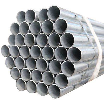 Tubo de acero galvanizado de 4 mm de espesor A53 para el uso en forma redonda y en el horario 10