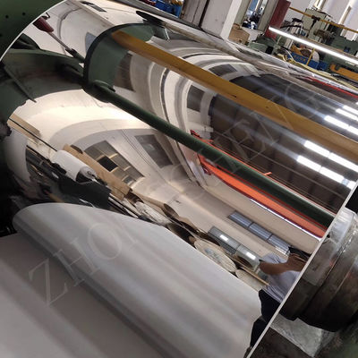 2.0mm espesor de la hoja de acero inoxidable laminada en frío longitud de la bobina 1000mm-12000mm grado 201/304/304L/316L/430 para aplicaciones