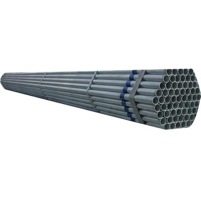 Servicio de procesamiento de perforación no de aleación 1,2 mm 1,5 mm espesor 6 m longitud tubo de acero galvanizado redondo para apilamiento