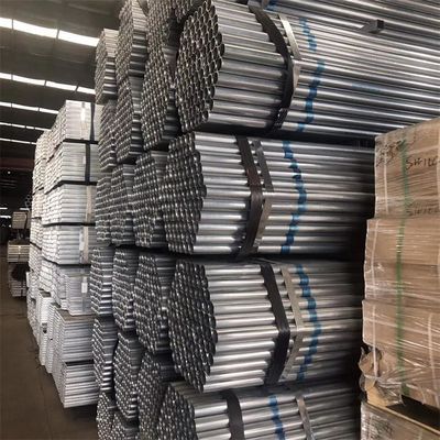 API 5L tubo de acero galvanizado redondo sumergido en caliente con 0,45 mm de espesor y 0,35 mm de tolerancia longitud 1-6m