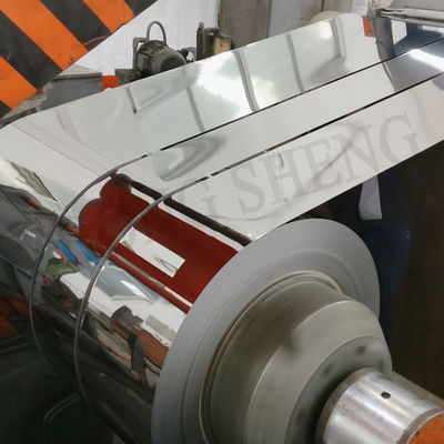 Finalización de superficie personalizada JIS estándar 430 301 301 35mm espejo polido bobina de acero inoxidable