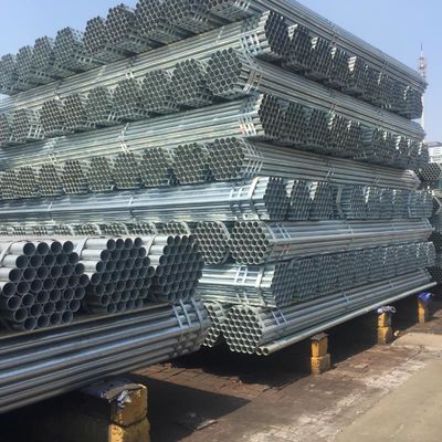 Servicio de soldadura de tuberías API Fabricación de tuberías galvanizadas redondas de 3,5 mm y 2,5 mm de espesor para edificios