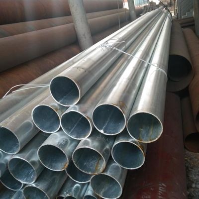 Servicio de soldadura de tuberías API Fabricación de tuberías galvanizadas redondas de 3,5 mm y 2,5 mm de espesor para edificios