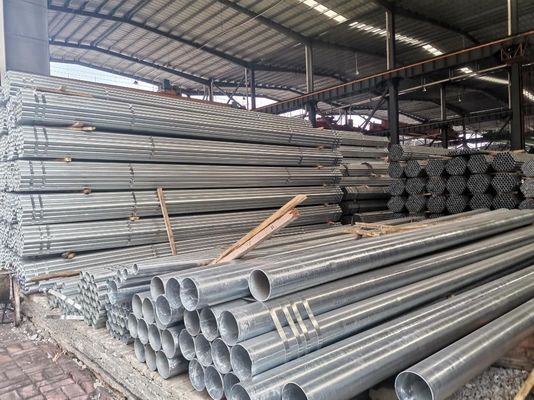 Servicio de soldadura de tuberías API Fabricación de tuberías galvanizadas redondas de 3,5 mm y 2,5 mm de espesor para edificios
