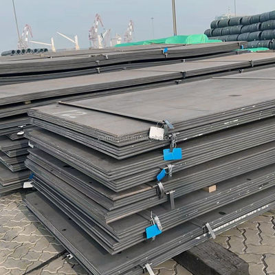 A36 Hoja HRC St37 MS Placas 1.5-4.0 espesor 9 pulgadas 4.5mm Q195b Q345 S235j2 Q355 Q355b Placa de acero laminado en caliente / suave / de carbono