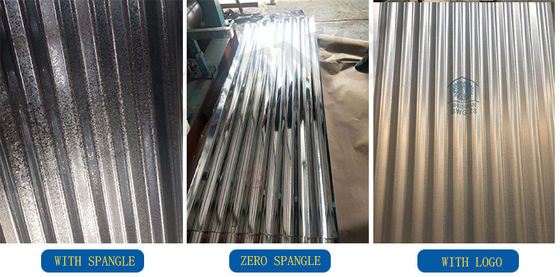 600-1500 mm de ancho de zinc IBR GI cubierta galvanizada con 0,6 mm de espesor y opción de personalización del logotipo