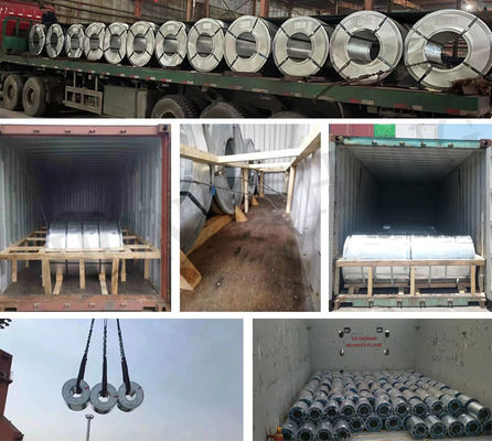 Término de la bobina de acero FOB CIF CFR EXW AFP Aluzinc GL Galvalume AZ150 Durable Galvalume bobina Productos
