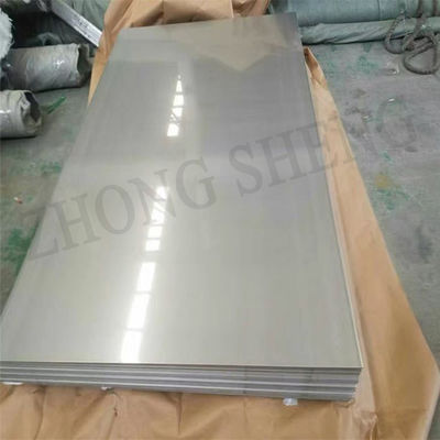 Lámina de acero inoxidable con 2B/8k/2D/HB/NO.1/NO.4 Superficie de acabado de primer plano de 0,1 mm a 0,5 mm de espesor laminada en frío