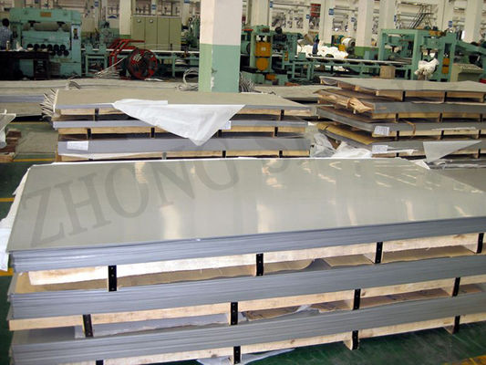 Lámina de acero inoxidable con 2B/8k/2D/HB/NO.1/NO.4 Superficie de acabado de primer plano de 0,1 mm a 0,5 mm de espesor laminada en frío
