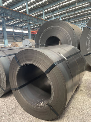 Tamaño personalizado A36 SS400 S235JR S355J2 laminado en caliente Mild MS bobinas de chapa de acero bobinas de acero al carbono para FOB CIF CFR término