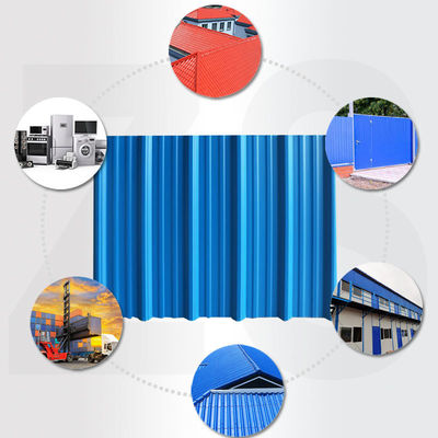 0.35 * 1000mm azulejos de techo de acero galvanizado con tolerancia de ± 1% en la hoja de techo recubierto de color en razonable