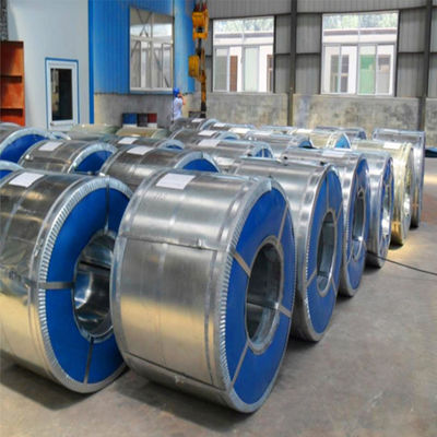 Largura personalizada Z180 recubrimiento de zinc bobina de acero galvanizado en caliente para el certificado RoHS