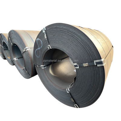 1251-1500 mm Ancho Q235B laminado en caliente bobinas de acero al carbono de alta resistencia 10 mm 12 mm 1,2 mm espesor placa para la fabricación