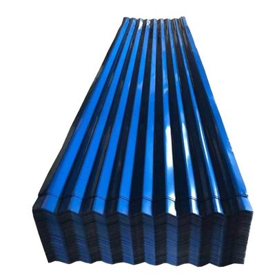 665-1100mm ancho RAL 9047 y RAL 9002 GMI Plata de techo galvanizado para las necesidades de techado de metal