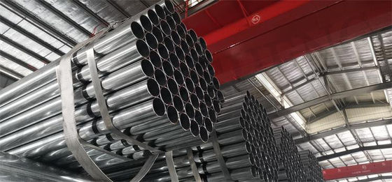 Tubo galvanizado de pared gruesa para la fabricación de 2,5 mm y 2,8 mm espesor 10 pies longitud material galvanizado