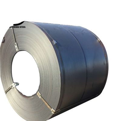 Material de construcción de bajo carbono A36 hierro negro ASTM HRC Q195 Q235B bobina de acero al carbono con 2,0-3,5 mm de espesor laminado en caliente