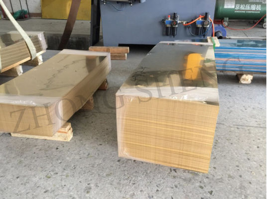 Alta pureza 99,9% Placa de cobre libre de oxígeno Ancho de la placa 50 mm-2500 mm para la industria electrónica