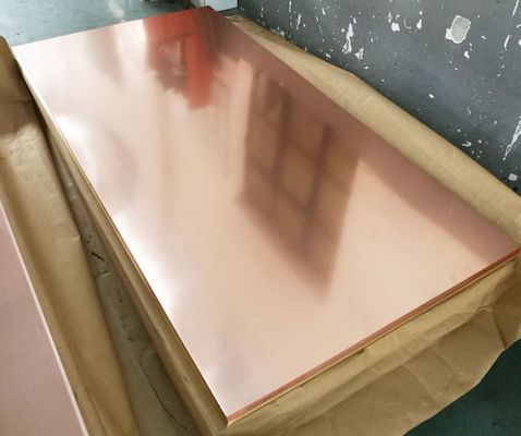 99% Cu soldadura 0,05 mm-1 mm espesor 4x8 hojas de cobre con servicio de procesamiento y asequible