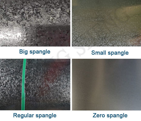Rollo de chapa de hierro galvanizado con recubrimiento de zinc para chapas de metal galvanizadas de segunda mano