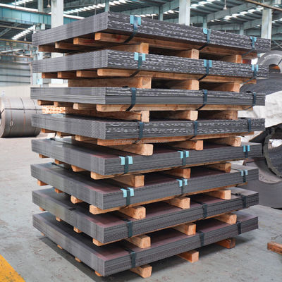 Superficie negra acero Ms laminado en caliente SS400 Q235B Q355 A36 Q275 chapa de hierro chapa de acero al carbono para la fabricación de tuberías Tolerancia ± 1%