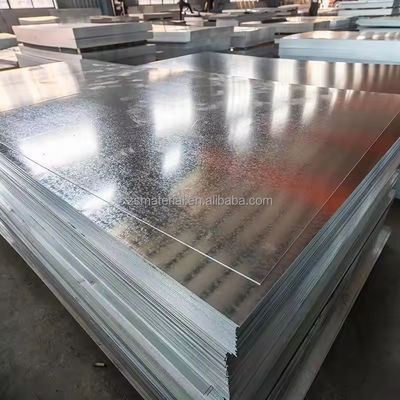 Placa de acero galvanizado en caliente de 5 mm de espesor con estándar JIS/BS/EN/ASTM y todo el color RAL para aplicaciones de alta temperatura