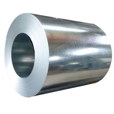 bobina de banda de acero galvanizado Z100 material revestido con galvanizado de espangles regulares para bobina de acero PPGI con gran inventario