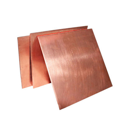 Hoja de cobre de aluminio delgado perforada de cobre de 0,3 mm para doblar longitud 1000mm-12000mm