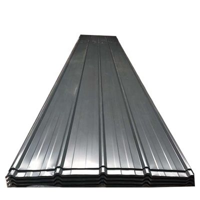 Hojas de techo corrugado de PPGI de tamaño completo 26 28 Hojas de techo corrugado de acero de hierro