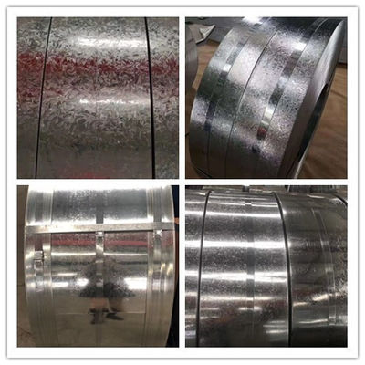 Gran tonelaje DX51D Z275g 1219mm Ancho Gran Spangle GI bobina de acero galvanizado en caliente con tolerancia y muestras de ± 1%