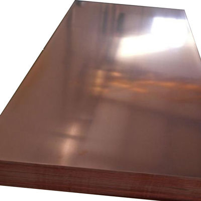 Superficie pulida 0.5mm Hoja laminada revestida de cobre para placa de PCB Venta de cátodo de cobre 3mm Hoja de latón 4x8