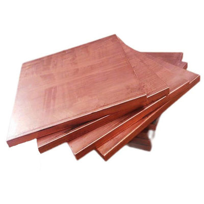 Color de cobre Placa de cobre de latón Superficie pulida Material de cobre y níquel