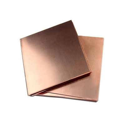Placa de cobre plana de latón para chatarra Placas de cobre anchos personalizables y diseño resistente