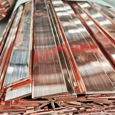 Ancho de 50 mm a 2500 mm 0.5 mm de espesor de cobre revestido de lámina de lámina con 195MPa resistencia máxima