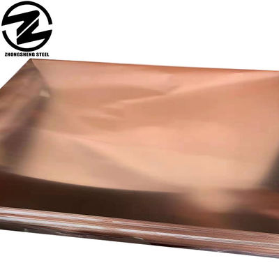 1/4 Cátodo de cobre duro de 3 mm Hoja de latón para la fabricación de placas de PCB robustas