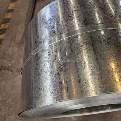 S350GD 1.95 x 1219 mm Cero Spangle Zinc GI bobina de acero galvanizado con capacidad de procesamiento de flexión y Z181-Z275 recubrimiento