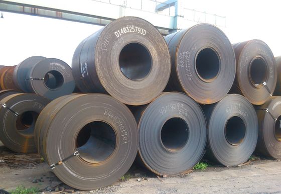 Directamente desde la bobina de acero laminada en caliente de 0,8 mm 1,2 mm 1,5 mm para el servicio de procesamiento de corte SS400 Q235B S235JR