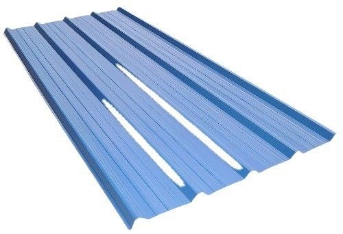 PVOC Certificado Ppgi Hoja de metal corrugada de 28 calibres 0.5mm 2FTX 8FT Hojas de techo de zinc laminadas en frío Placa con espangil cero
