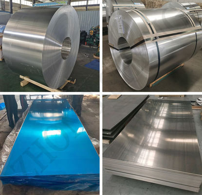 3003 H14 bobina de aluminio de polisurlina para alcantarillado 0,12-0,2 espesor longitud personalizada directamente