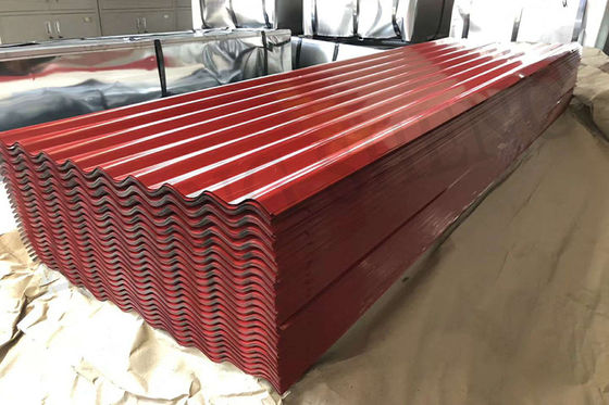 Prime SGCC 0,15 mm 0,2 mm espesor de cubierta de acero galvanizado PPGI corrugado para material de construcción en color RAL blanco
