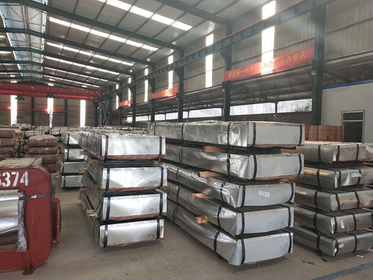 RAL 9047 RAL9002 Hojas de techo de metal GMI cubierta de cubierta galvanizada Z10-Z29 grado DX52D para su beneficio