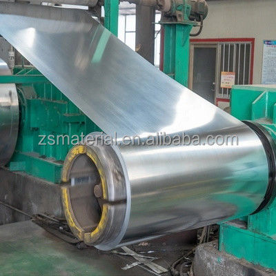 Hojas de corte Spangle regular G40 G60 G90 Hoja de hierro galvanizado Galvanizado Gi bobinas de acero con superficie ligeramente engrasada